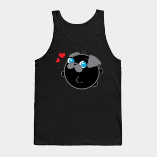 Poopy the Pug Puppy Tank Top